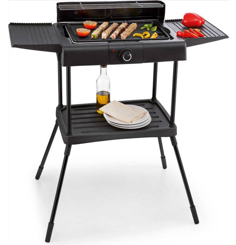 Kitchen Chef - Barbecue électrique sur pieds 2000w noir KSBBQ1703 Kitchen Chef - Image 2