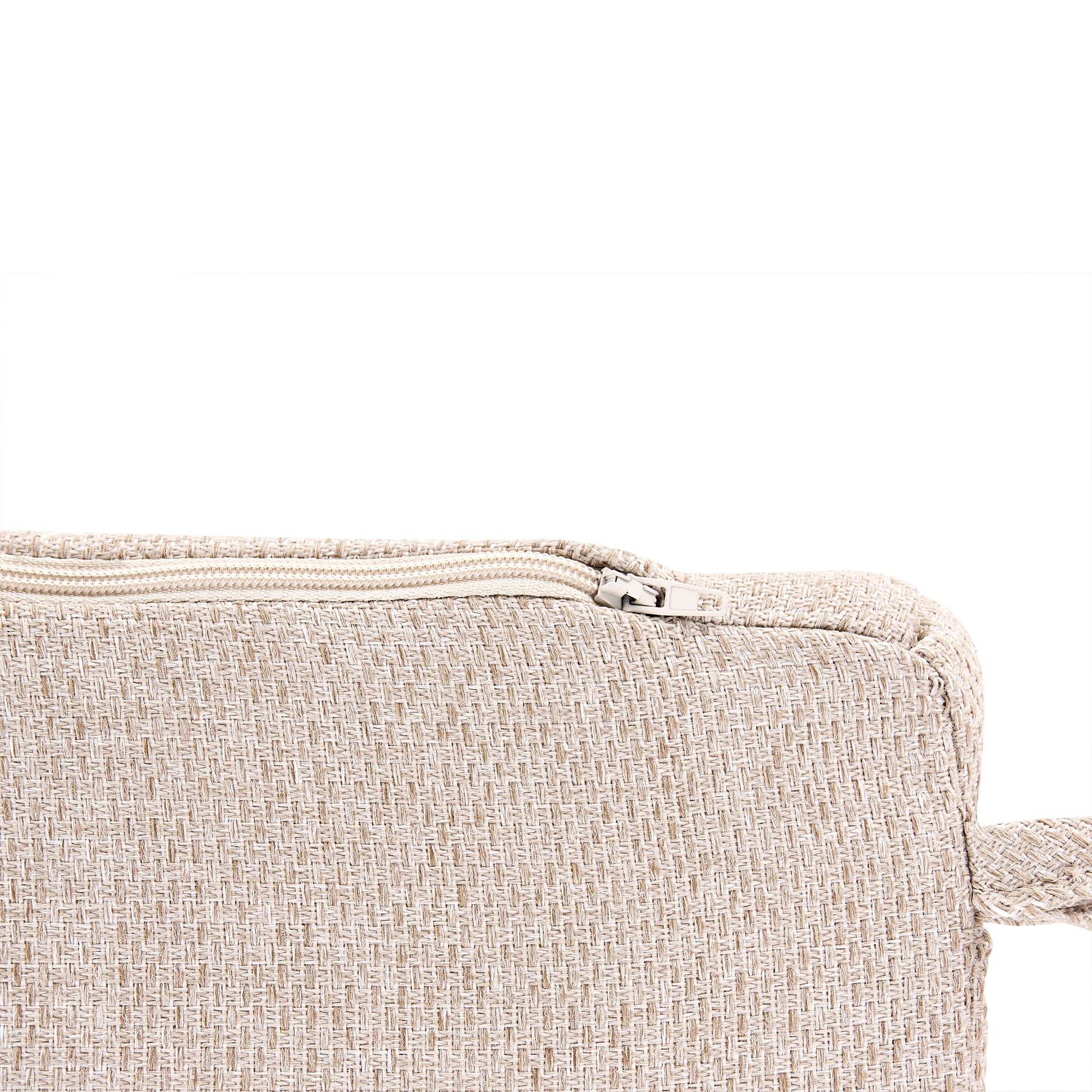 Beliani - Coussin d'assise d'extérieur Oléfine Beige SOVANA - 148x45x5- Beliani - Image 6