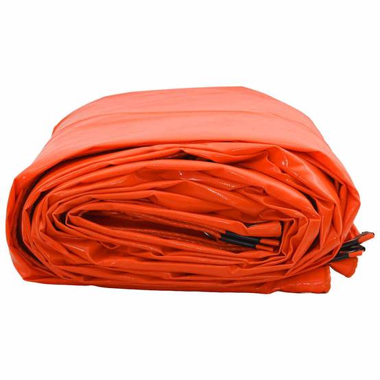 Maison Chic - Bâche de protection | Bâche 650g / m² Orange 2,5 x 3,5 m Toile avec revêtement en PVC Maison Chic - Image 4