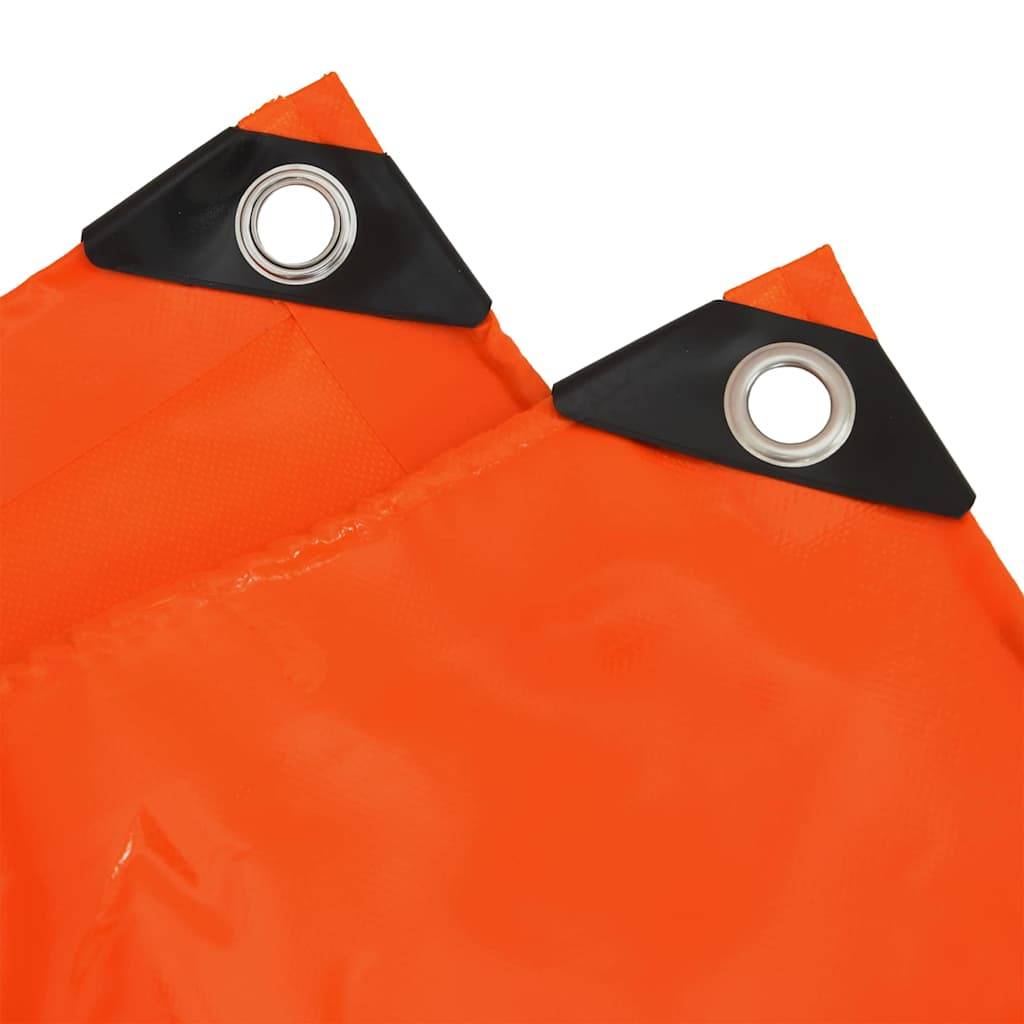 Maison Chic - Bâche de protection | Bâche 650g / m² Orange 2,5 x 3,5 m Toile avec revêtement en PVC Maison Chic - Image 5