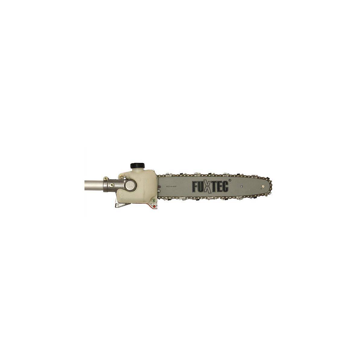 Embout élagueuse 7 cannelures débroussailleuse, outils multifonctions - FUXTEC - avec guide-chaîne et chaîne - Image 2