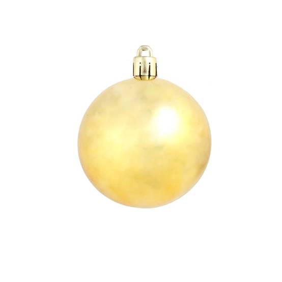 Ensemble de boules de Noël - Ornements de Noël - décorations de Noël 100 pcs 3/4/6 cm Doré - Image 5