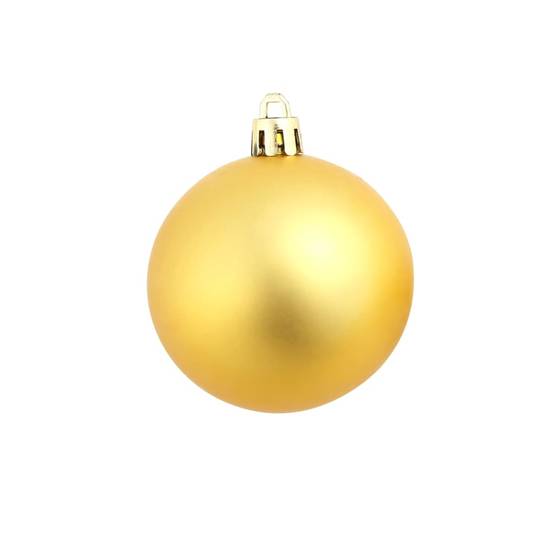 Ensemble de boules de Noël - Ornements de Noël - décorations de Noël 100 pcs 3/4/6 cm Doré - Image 9