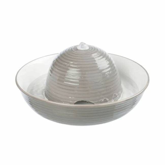 Trixie - Fontaine en céramique Vital Flow Trixie - Grise 1,5 L