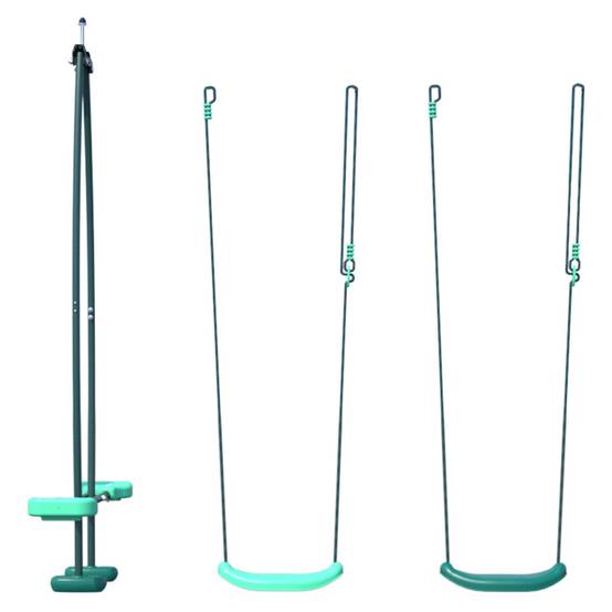 Soulet - Pack 3 accessoires 2 balançoires et 1 face à face pour portique H222 cm - Image 1