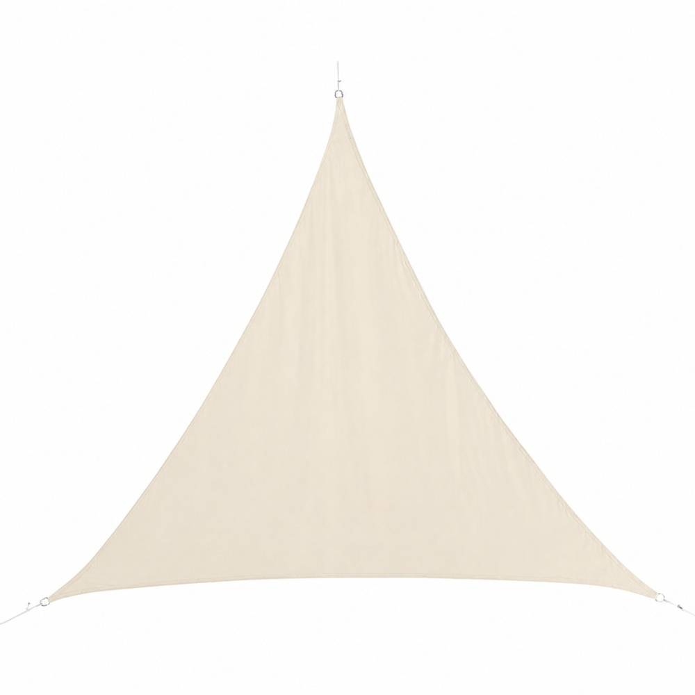 Terre Jardin - Voile d'ombrage triangulaire 360 cm Blanc - TERRE JARDIN - Image 1