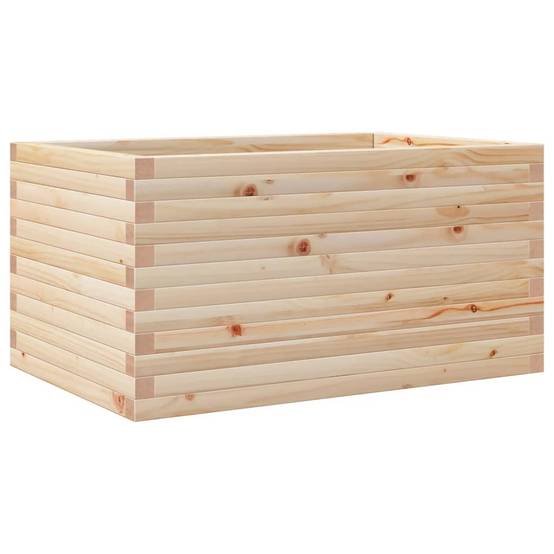 Maison Chic - Jardinière | Pot de fleurs | Cache-pot | Bac à fleurs 90x60x46 cm bois de pin massif - Image 6