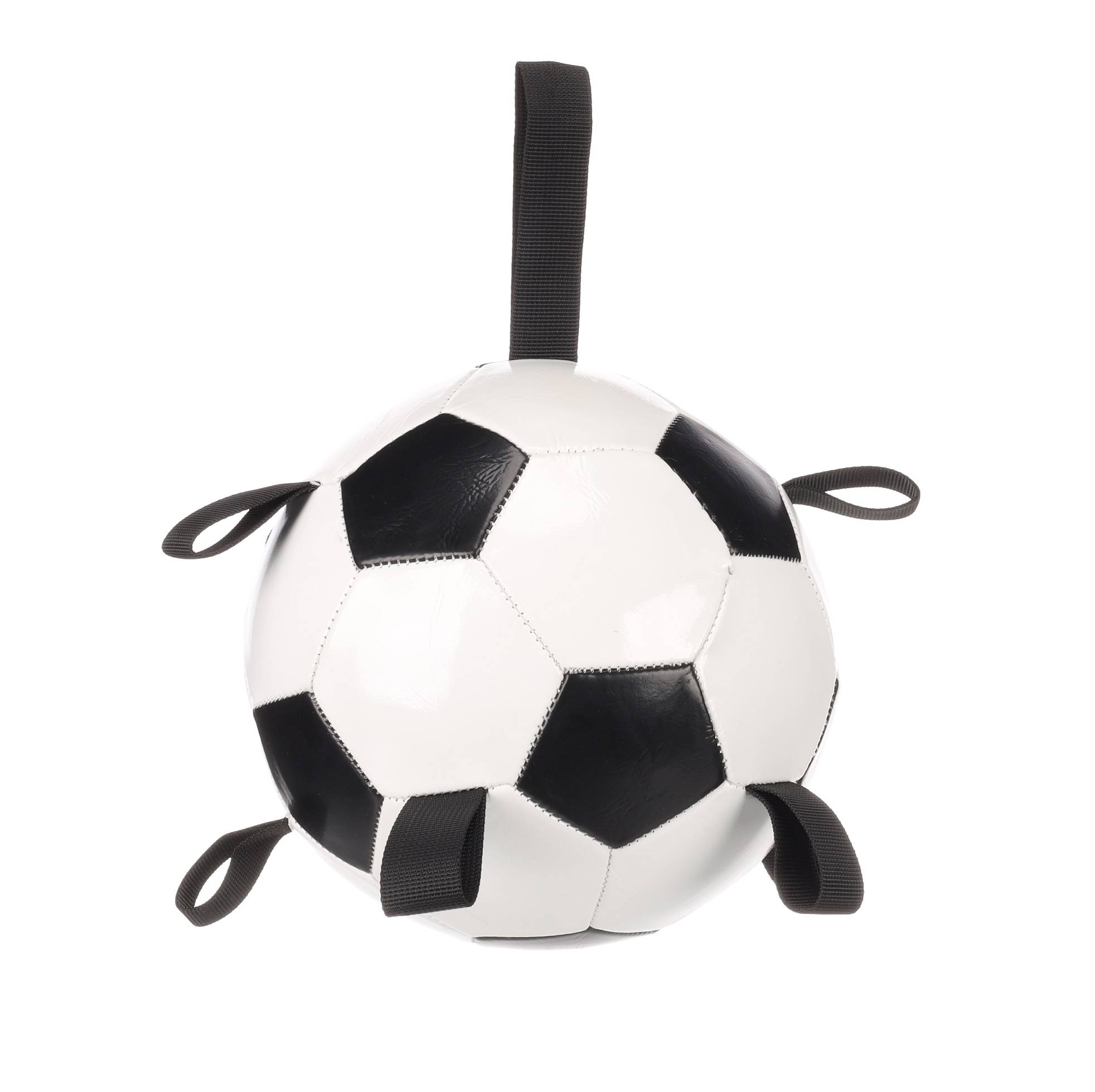 Jeu Ballon de football pour chien 19 cm Towa blanc - Image 1
