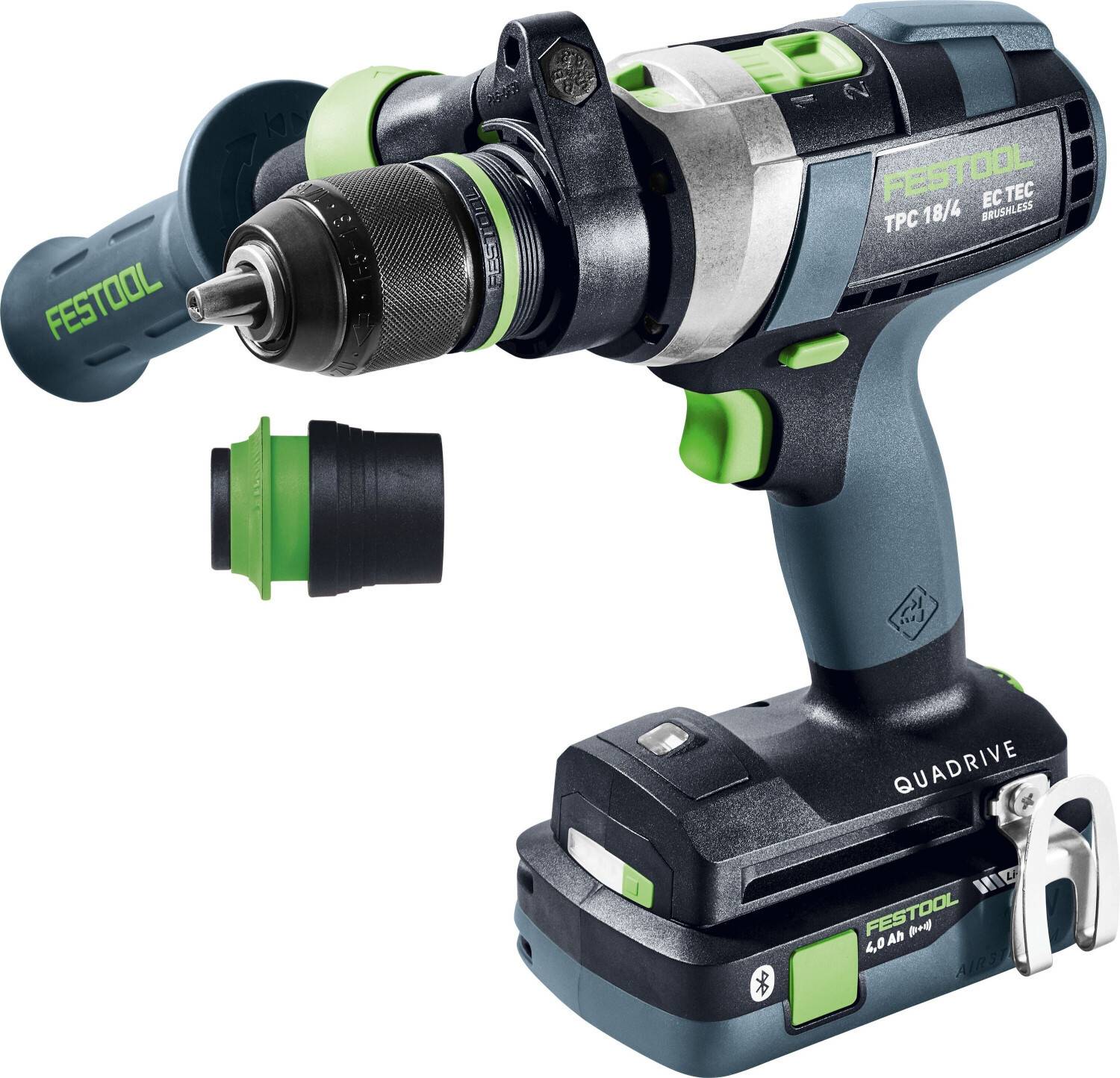 Perceuse-visseuse à percussion sans fil TPC 18/4 I-Basic-5,2 QUADRIVE | 577053 - Festool - Image 2