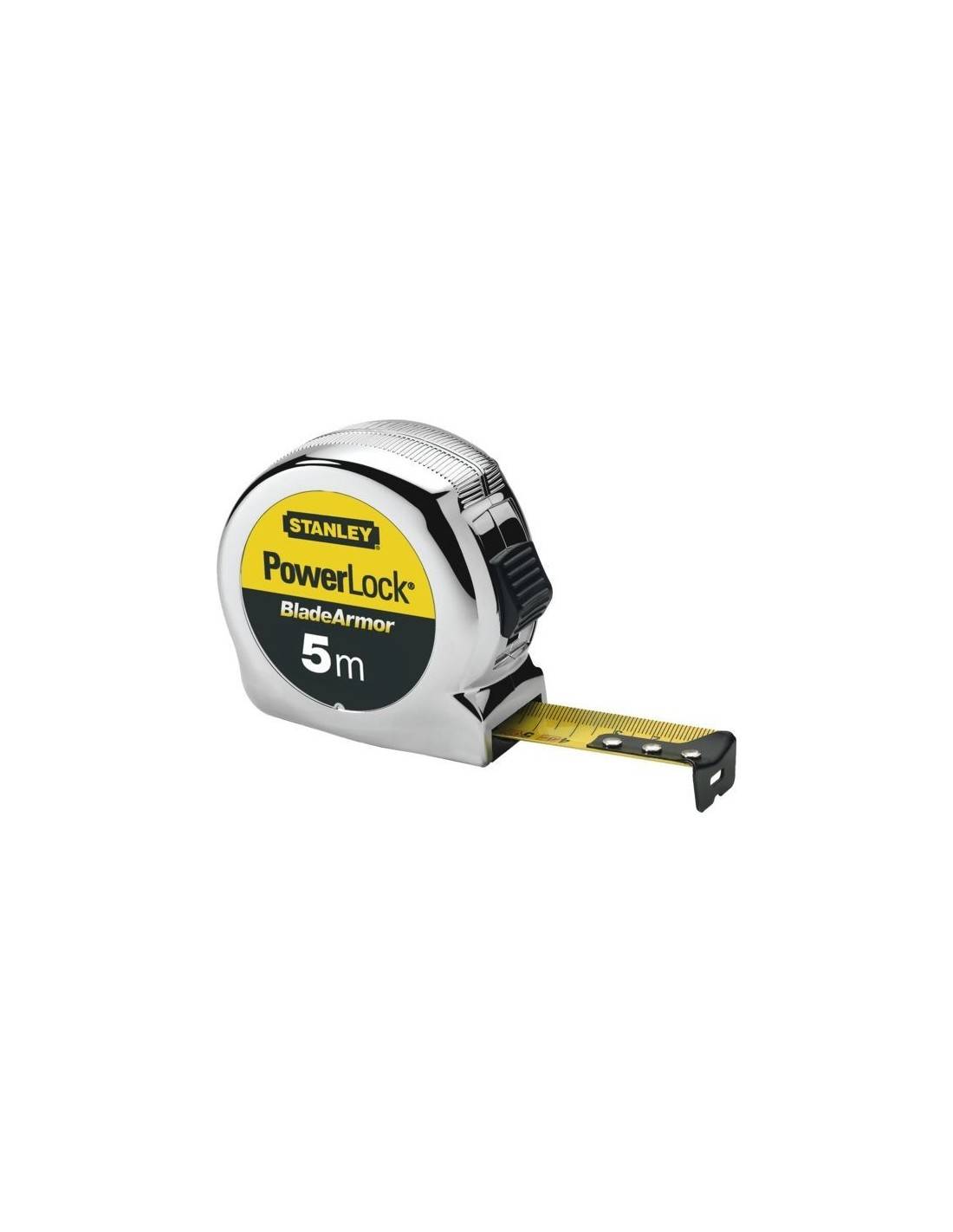 stanley - Mètre Ruban Stanley Powerlock 10m Ruban Durable Blade Armour - Stanley - Image 1
