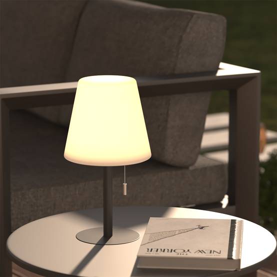 Lampe extérieure "Zack" H30cm gris foncé ATMOSPHERA CREATEUR D'INTERIEUR - Image 6