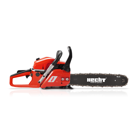 Hecht 45 Scie a chaine a essence Tronconneuse 40 cm 2.7 cv / 2,1 kW BB LOISIR - Image 1