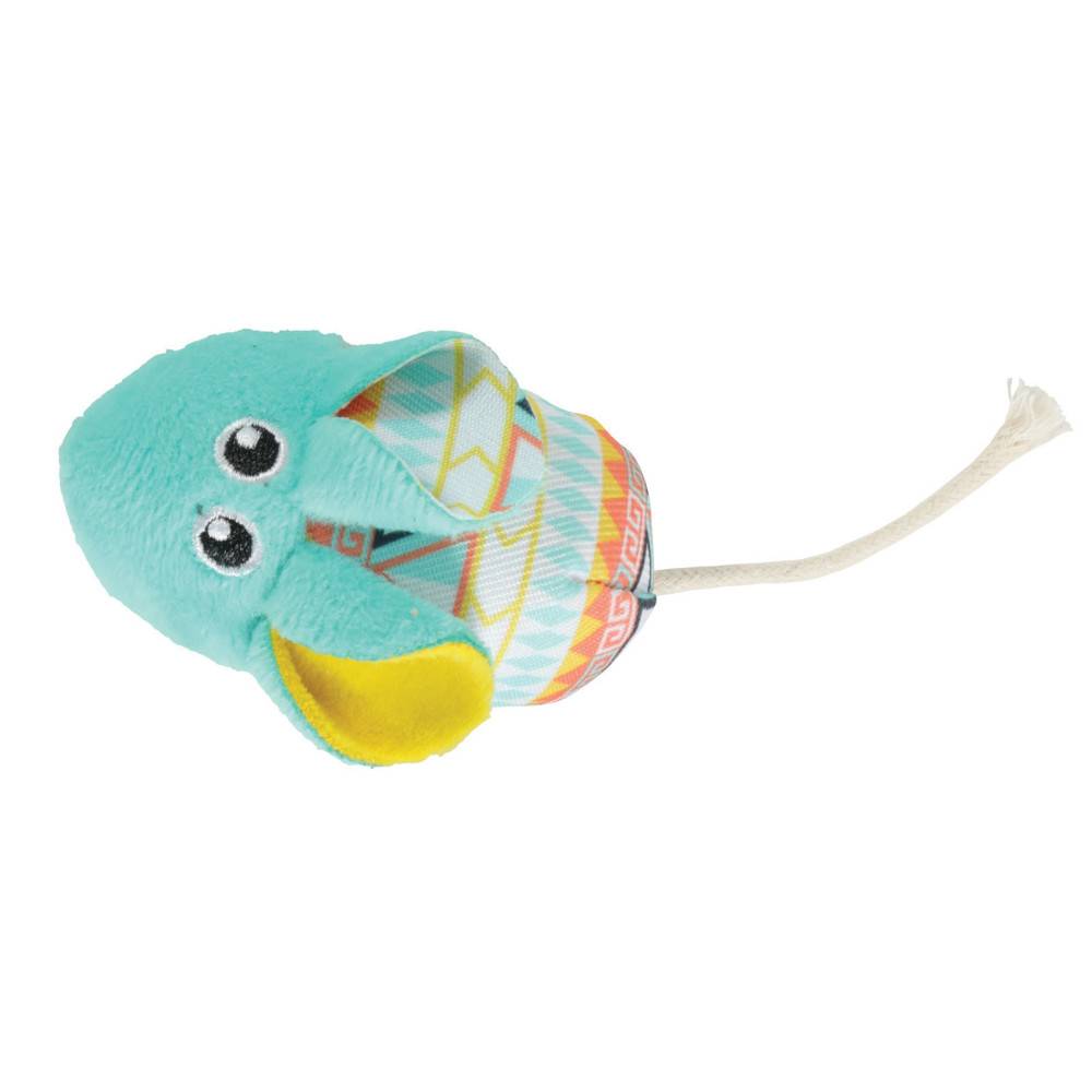 Zolux - Souris vert Kali   14 x 5 x 3 cm avec catnip Jouet chat - Image 1