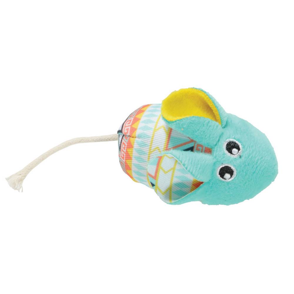 Zolux - Souris vert Kali   14 x 5 x 3 cm avec catnip Jouet chat - Image 2