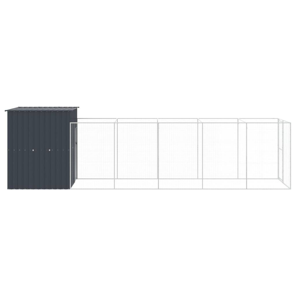 Niche plastique acier anthracite 165 x 659 x 181 cm - Prolenta premium p3388.1 - Image 4