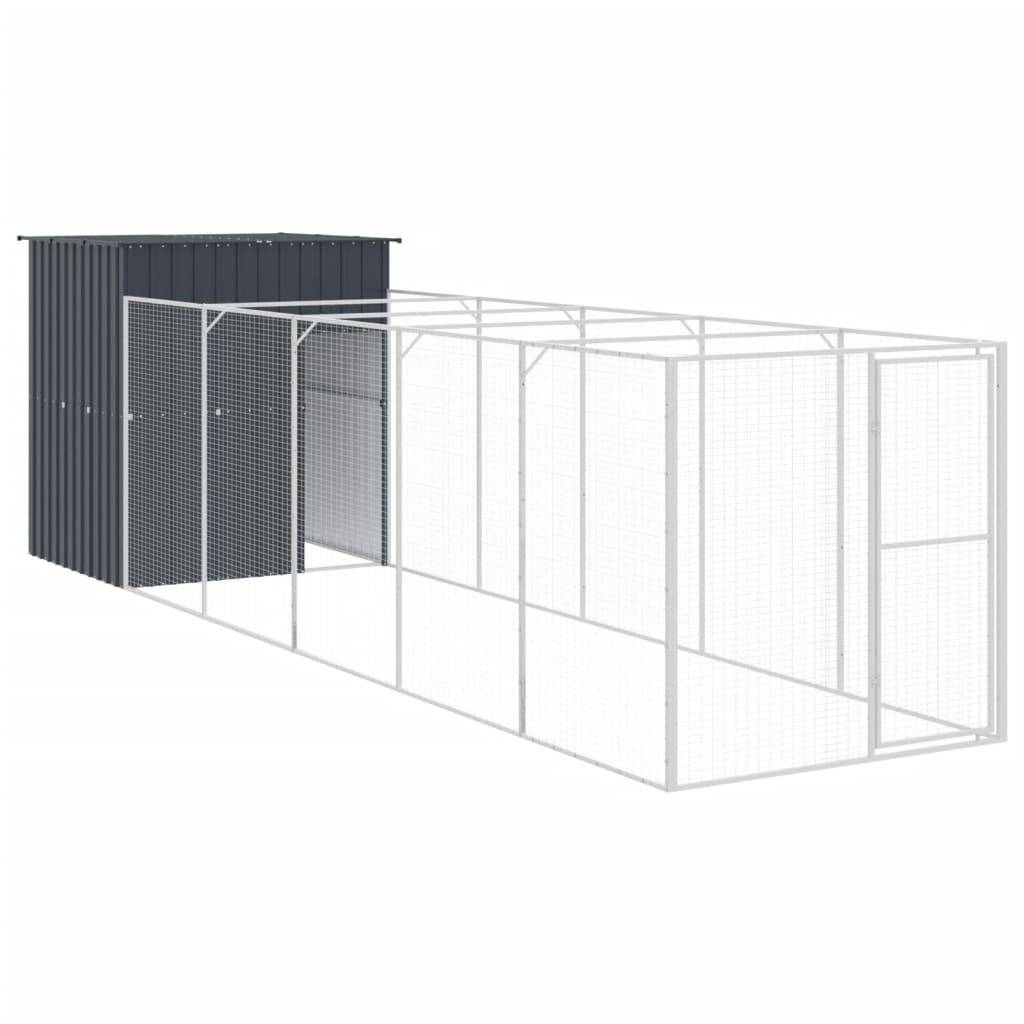 Niche plastique acier anthracite  165 x 659 x 181 cm  - Prolenta premium p3388.1 - Image 1