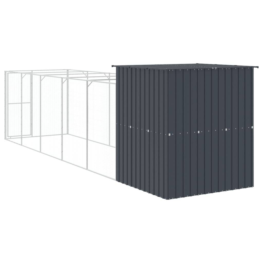 Niche plastique acier anthracite  165 x 659 x 181 cm  - Prolenta premium p3388.1 - Image 5