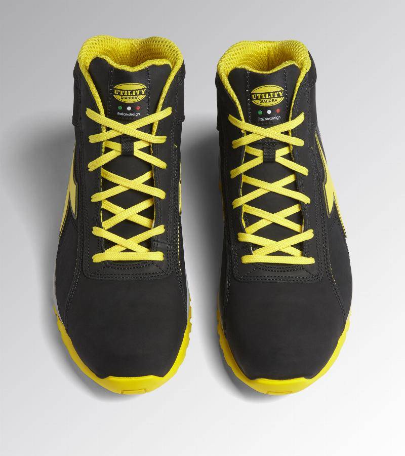 Diadora - Chaussure de sécurité haute - DIADORA- Glove III MDS S3 HRO SRC Noir T.40 701.177662-80013-40 - Image 2