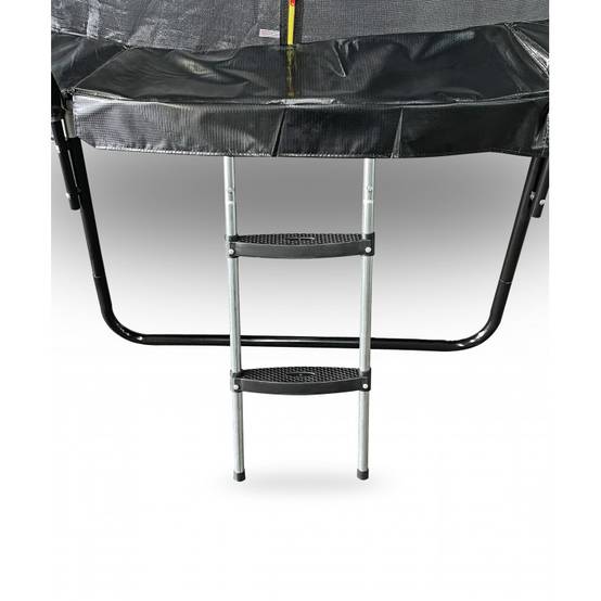 Trampoline 8Ft ø244cm noire avec Echelle, Protection et Filet de sécurité JUMP4FUN - Image 6