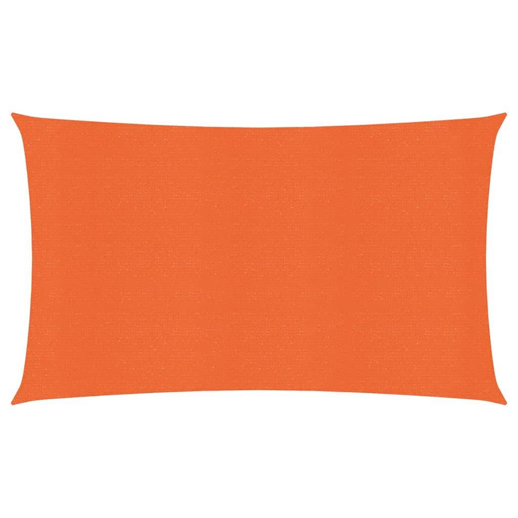Helloshop26 - Voile d'ombrage 160 g/m² orange 2,5 x 5 m PEHD - Image 1