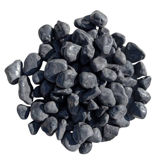 Galet marbre gris anthracite 25/40 mm – Sac +/- 25 kg - Image 1