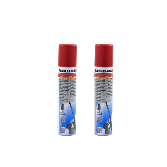 Lot de 2 recharges de gaz 90 ml Fackelmann Tecno - Image 1