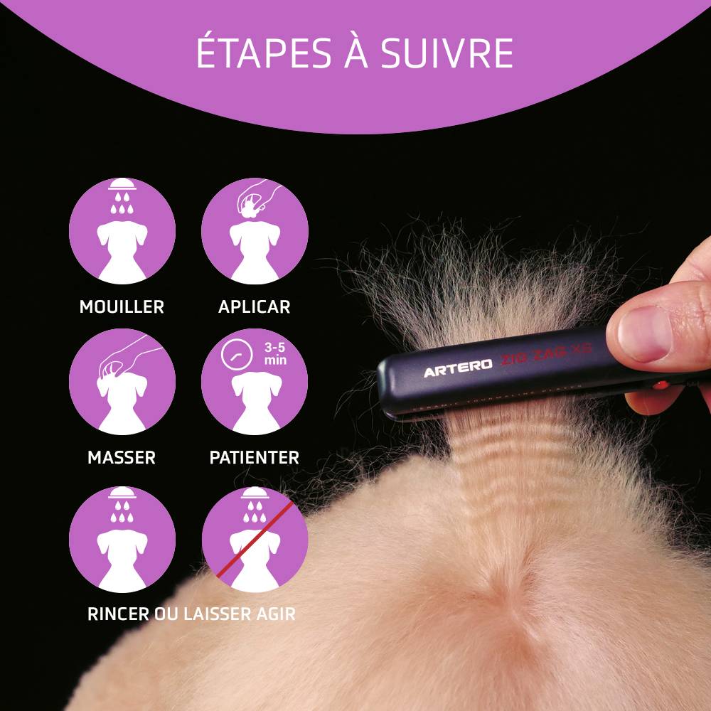 Artero Keratin Vital 100Ml. Après-shampoing pour chiens et chats qui permet de récupérer instantanément la douceur et l'éclat des poils naturels - Image 4
