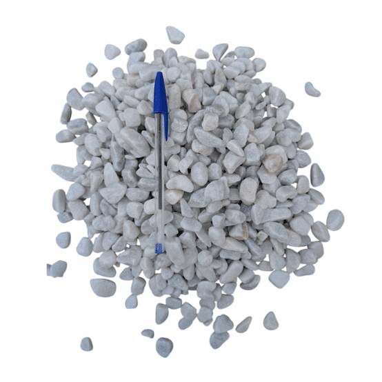King Matériaux - Galet blanc 8/12 mm – Pack 8 Big Bag +/- 1,5T – 160 m² - Image 3
