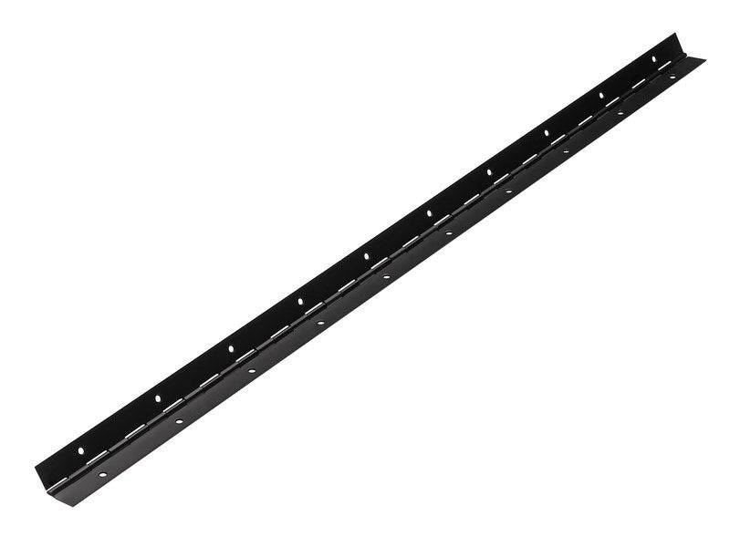 Charnière pour porte en bois, HETTICH, 32 x 1200 mm, noir - Image 1