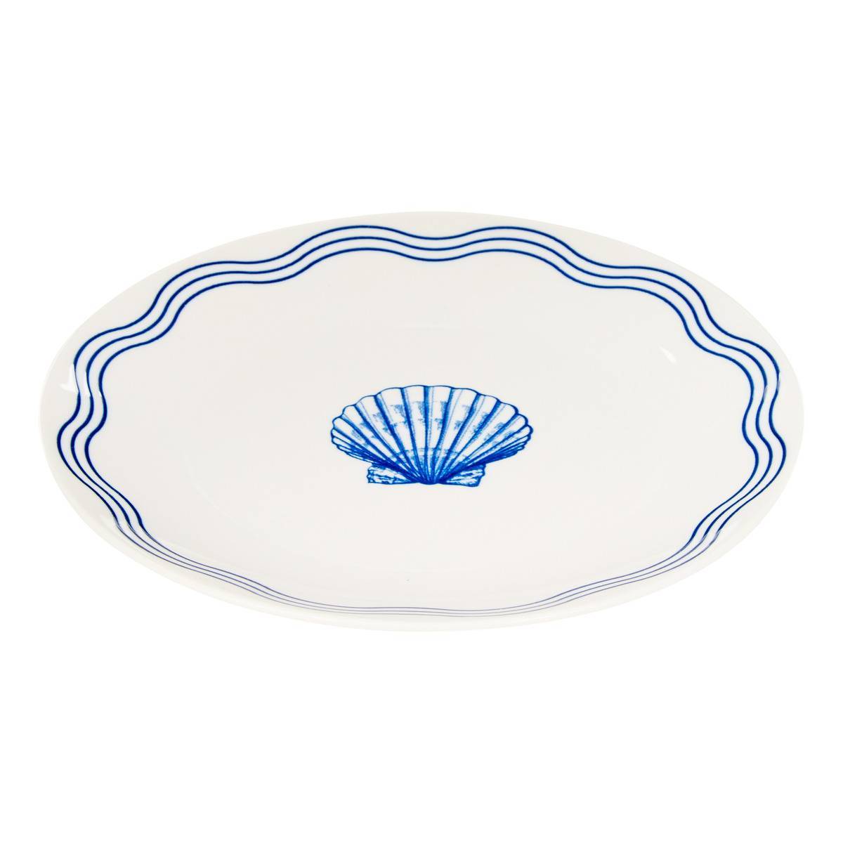 Atmosphera - Lot de 6 Assiette Oceania bleu - Atmosphera Créateur d'intérieur - Image 4