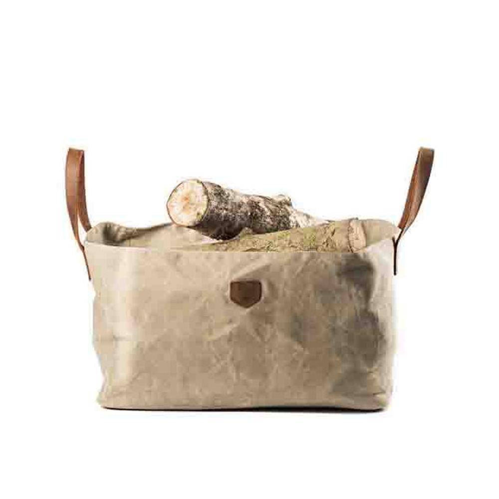Sac à bûches Alaskan Firewood Beige - Image 1