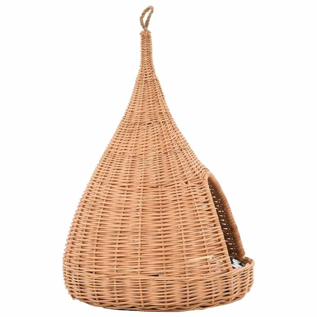 Vidaxl - Panier pour chats avec coussin 40x60 cm Saule naturel vidaXL 170777 - Image 6