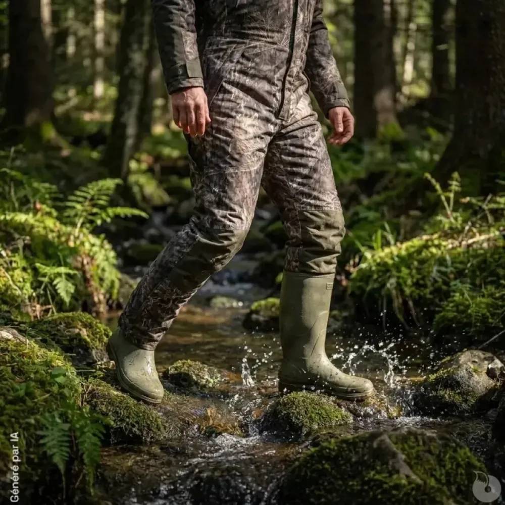 Ensemble de chasse Thermo Realtree homme : veste et salopette  Taille XL - Image 3