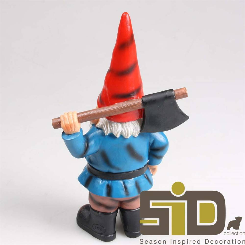 Sid - Nain de jardin en résine André Hache - 80 cm - Image 4