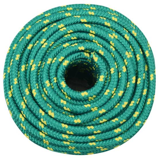 Corde de bateau Vert 14 mm 100 m Polypropylène Maison Chic - Image 3
