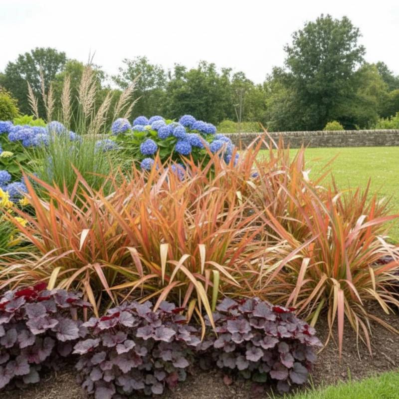 Lin de Nouvelle-Zélande Jester, Phormium - Pot de 4L - 40/60 cm - Image 5