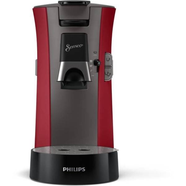 Philips - Machine a Cafe  dosettes SENSEO - PHILIPS - CSA240/91 - Select Eco - 1450 W - Rouge intense - Image 1