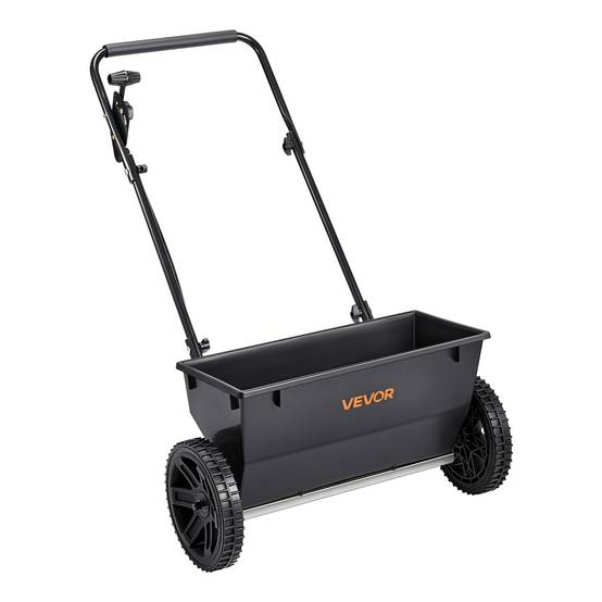VEVOR Épandeur Engrais Semence Semoir à Pousser Capacité 22,6 kg Épandage 46 cm - Image 1