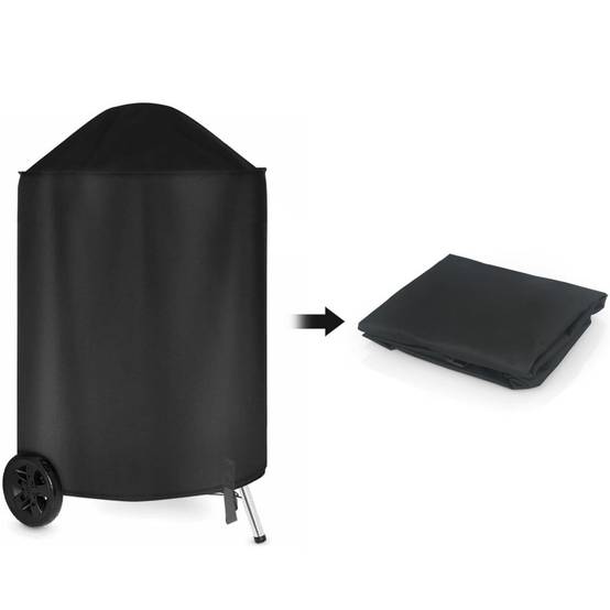 Housse de Protection Barbecue Charbon 57cm Imperméable et Respirante - Living123 - Image 1