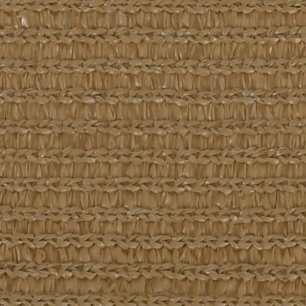 Helloshop26 - Voile d'ombrage 160 g/m² taupe 4,5 x 4,5 m PEHD - Image 4