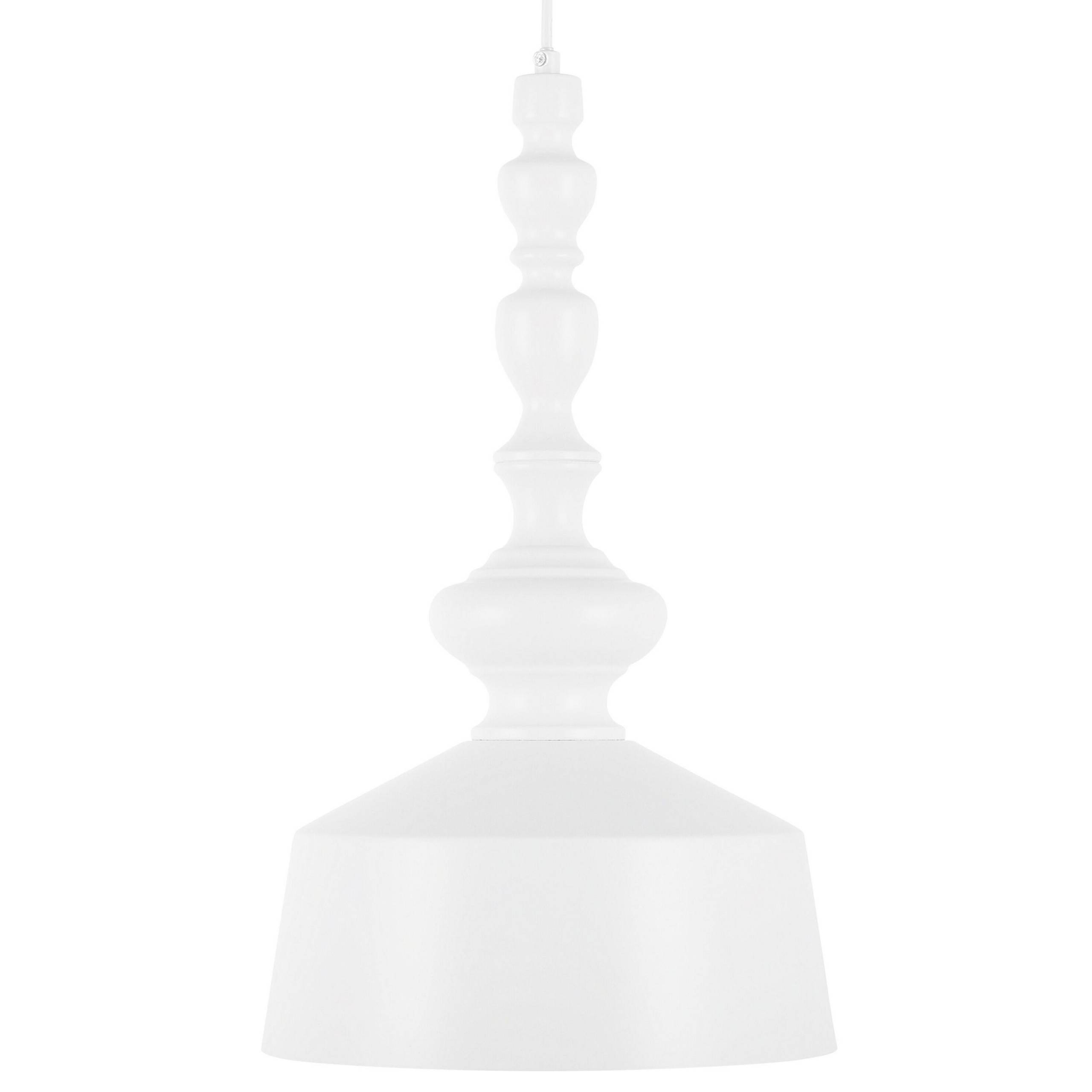 Beliani - Lampe suspension Métal Blanc DRIVA - Beliani - Image 2
