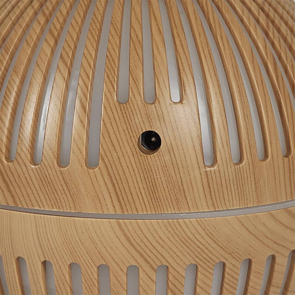 The Home Deco Factory - Diffuseur d'Huile Essentielle "Rond" 10cm Marron - Image 3
