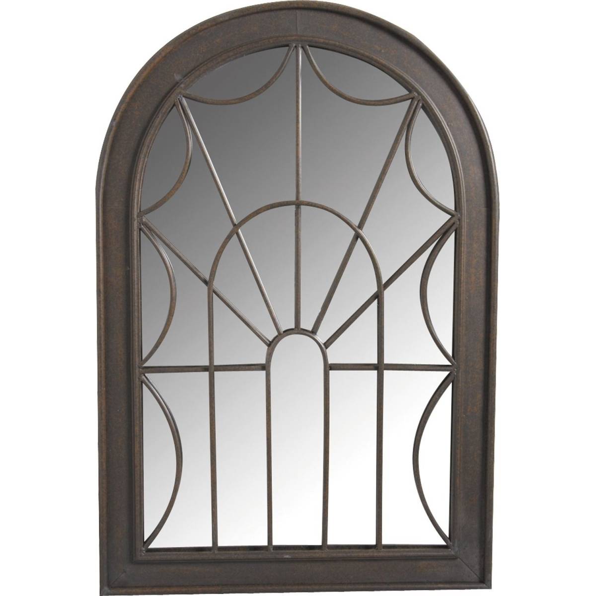 Aubry Gaspard - Miroir en métal à motif
