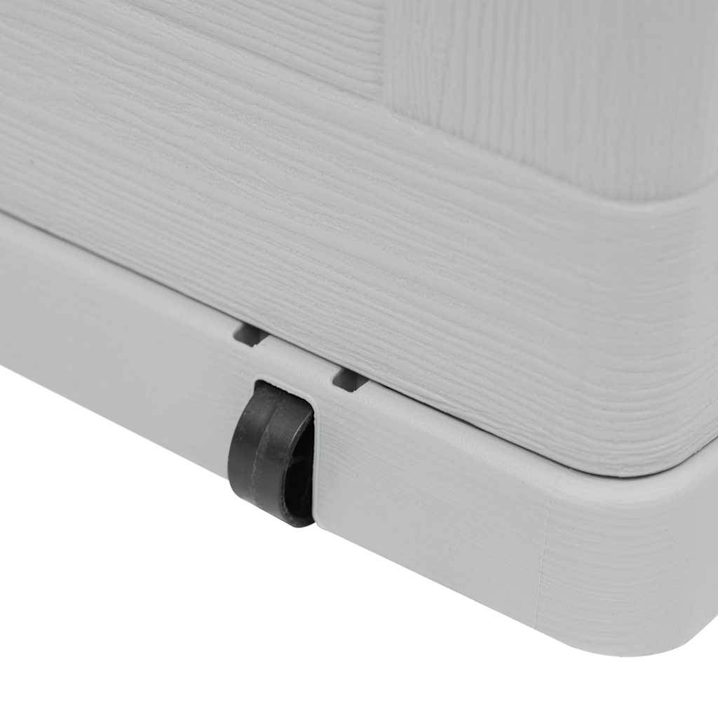 Vidaxl - Boîte de rangement de jardin 420 L Gris clair vidaXL 45691 - Image 4