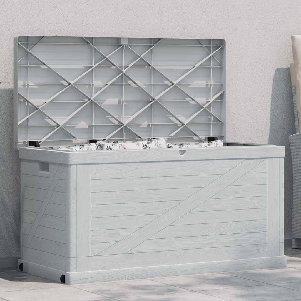 Vidaxl - Boîte de rangement de jardin 420 L Gris clair vidaXL 45691 - Image 1