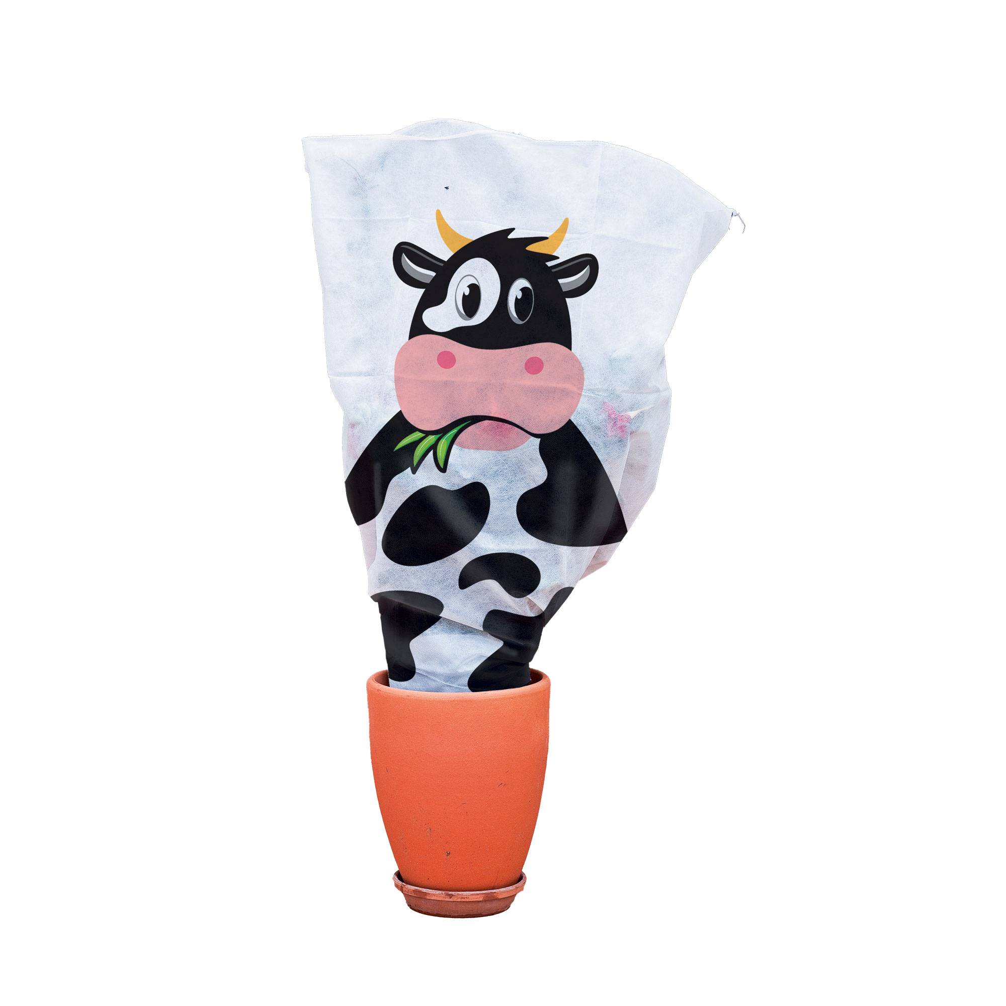 Housse d'hivernage 50g/m2 WERKA PRO imprimée - Motif Vache - Image 1