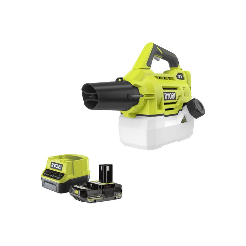 Ryobi - Pack RYOBI Brumisateur RYOBI 18V One Plus 2L - RY18FGA-0 - 1 batterie 2.0Ah - 1 chargeur rapide RC18120-120 - Image 1