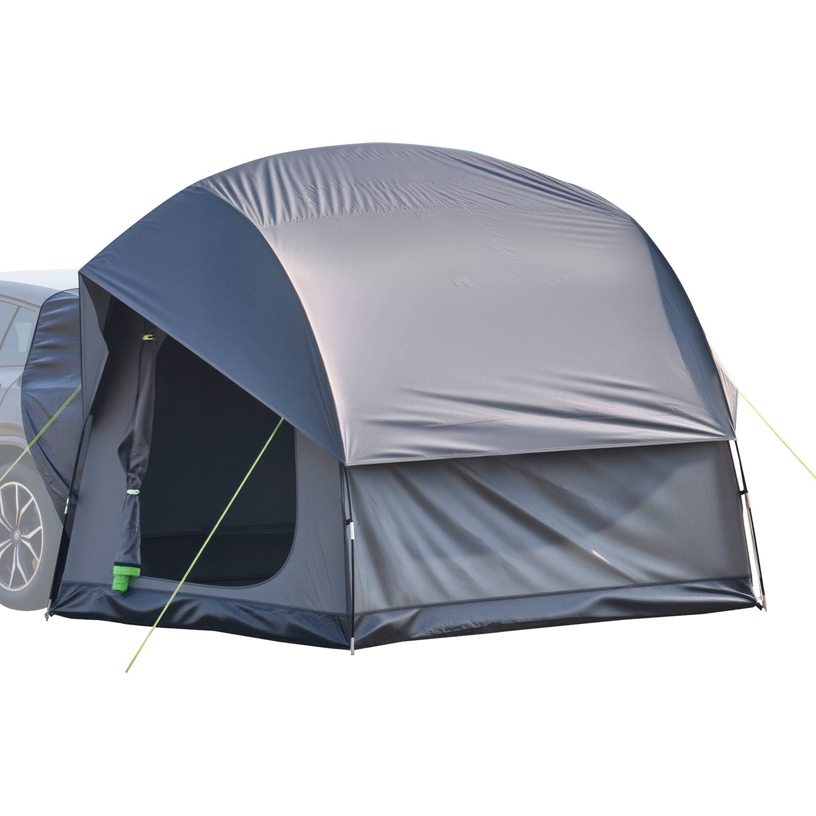 VEVOR Tente hayon SUV 2400x2400 mm, imperméable, double couche, 5-8 pers. Fenêtres maille. - Image 1