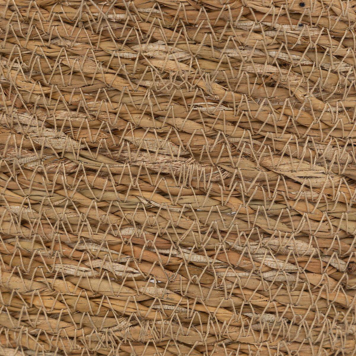 Lot de 3 Paniers de rangement en Jute et Coton coloré D 35 D 30 et D 25 cm - Image 8