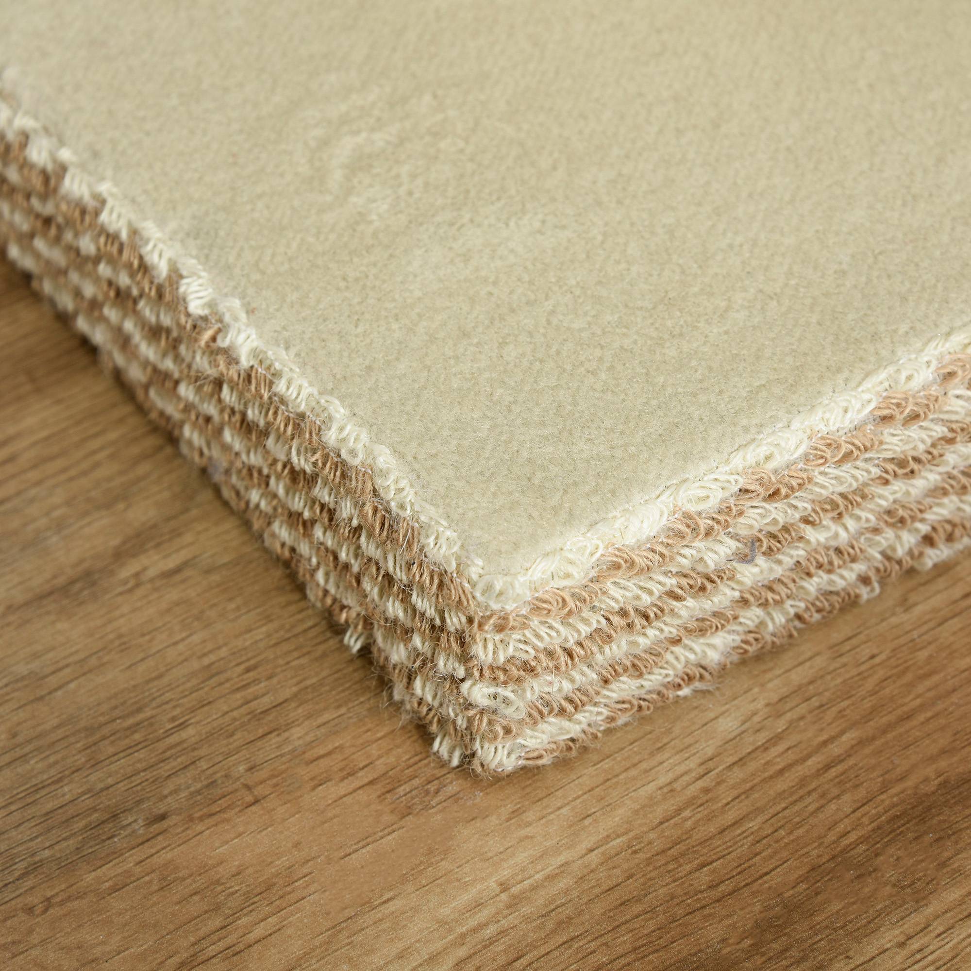 Pawhut - Arbre à chats style cosy chic griffoirs jute naturelle niche plateforme peluche courte bicolore beige café - Image 7